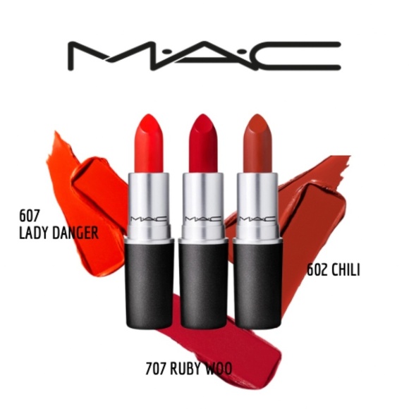 MAC Travel Exclusive - Dangerous Reds Lipstick Trio - Picture 3 of 11